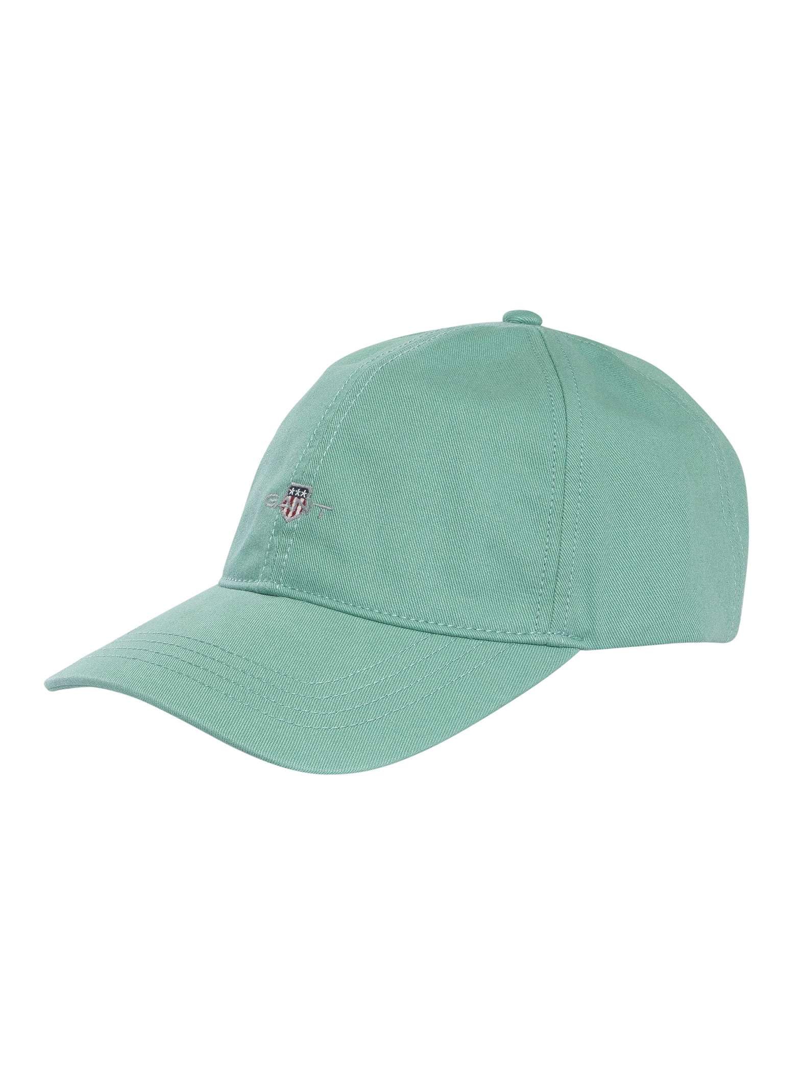 Gant Men's Muted Turquoise Shield Cotton Twill Cap, One Size