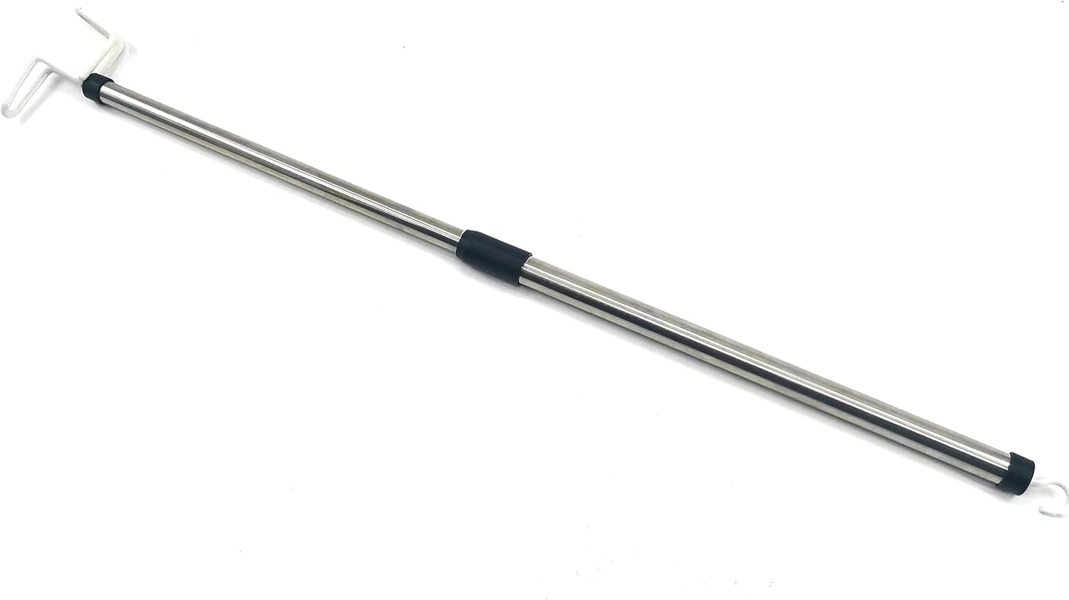 TOPFENG 26 Inches Long Dressing Stick, Fully Adjustable Dressing Aid for Shirts, Shoes and Socks, Stainless Steel Material : Health & Household
