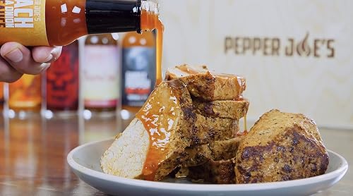 Miniatura 5 de Pepper Joe's Peach Vidalia Salsa picante de cebolla – Salsa picante gourmet de melocotón Georgia y cebolla Vidalia – Deliciosa salsa de cebolla