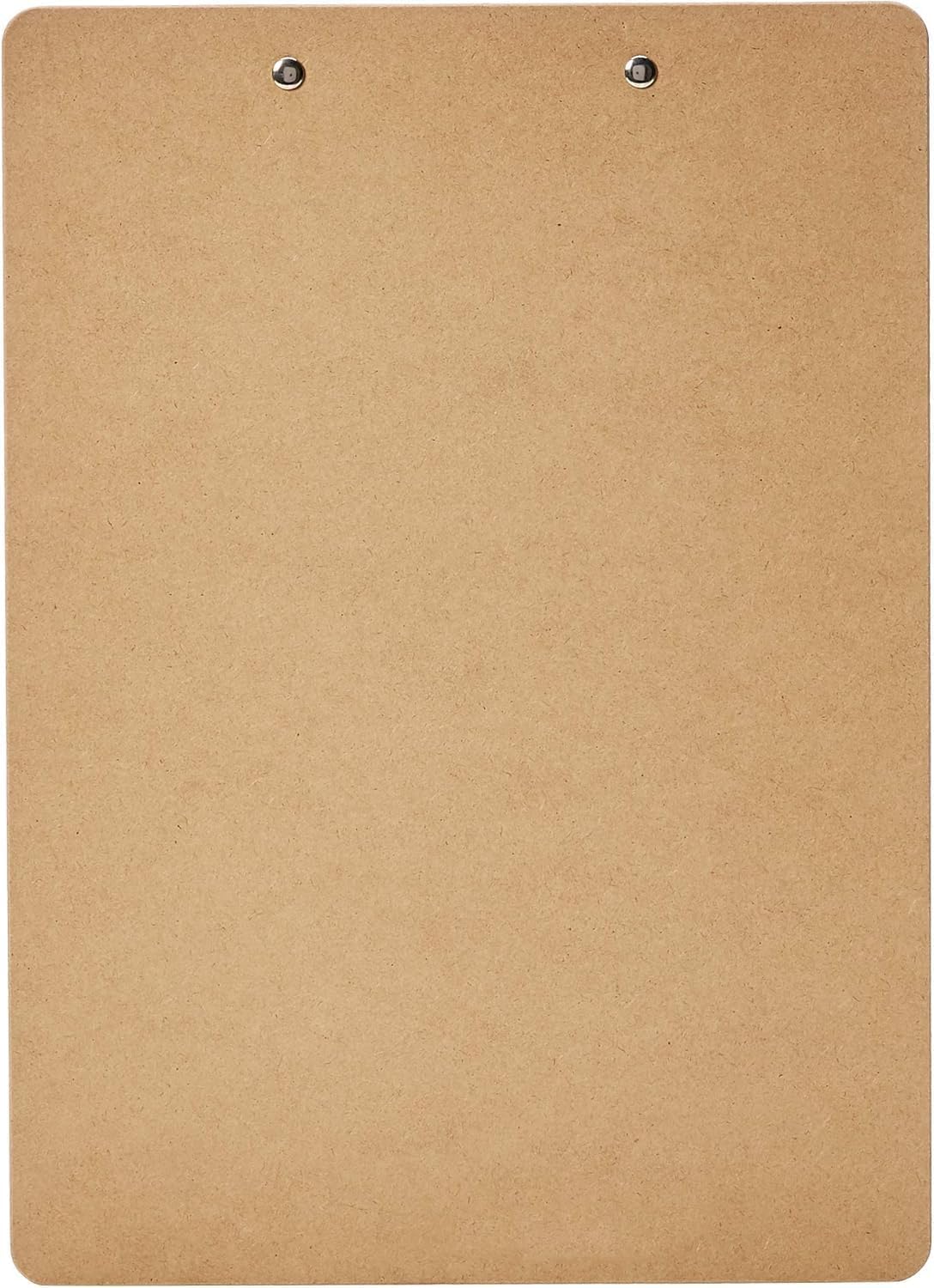 Amazon Basics Hardboard Office Clipboard, Letter Size, 9" x 12.5", Brown, 12-Pack - Image 3