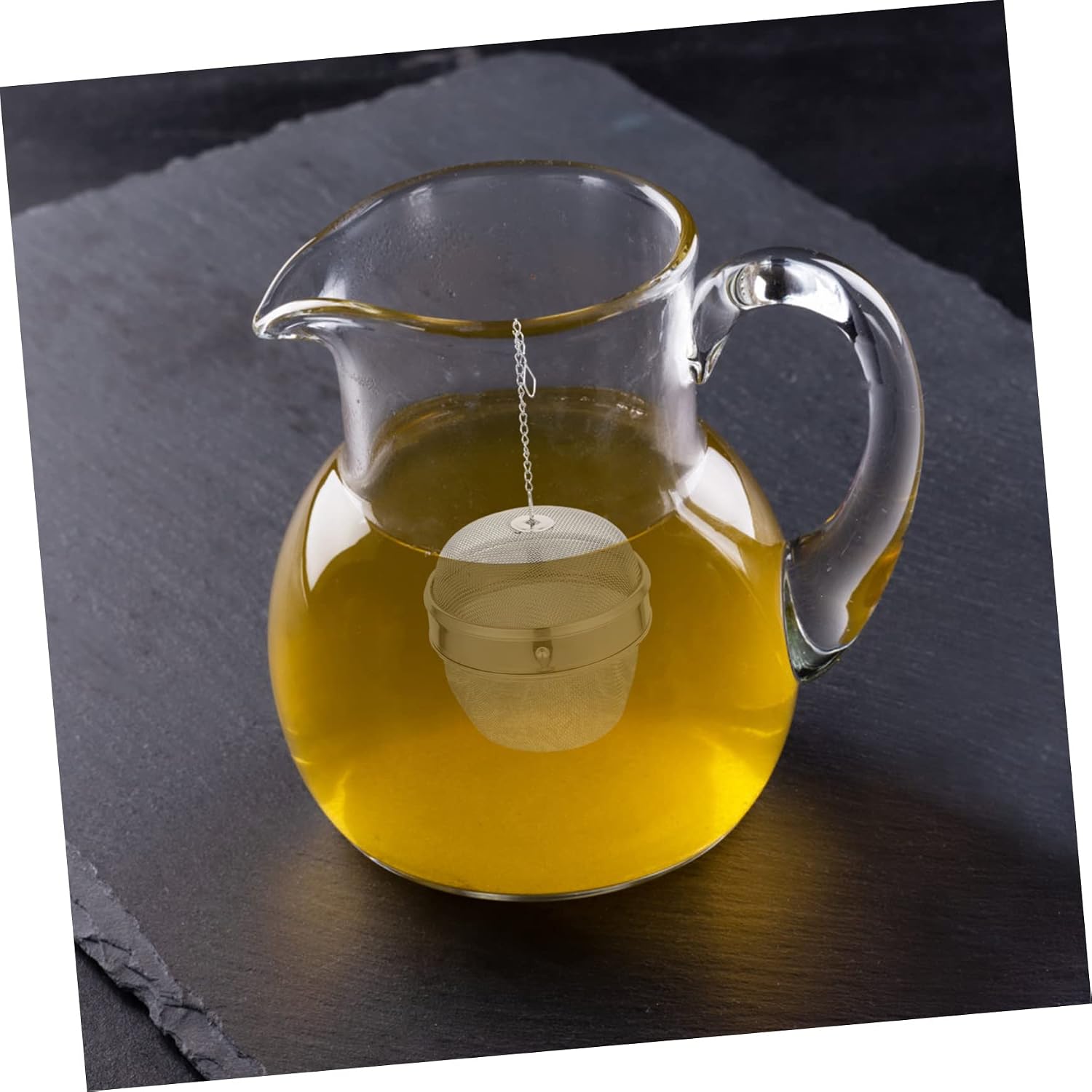 PRETYZOOM 4pcs Cute Tea Infuser Tea Strainer Jewelry Cleaner Ultrasonic Watch Clean Basket Mesh Balls