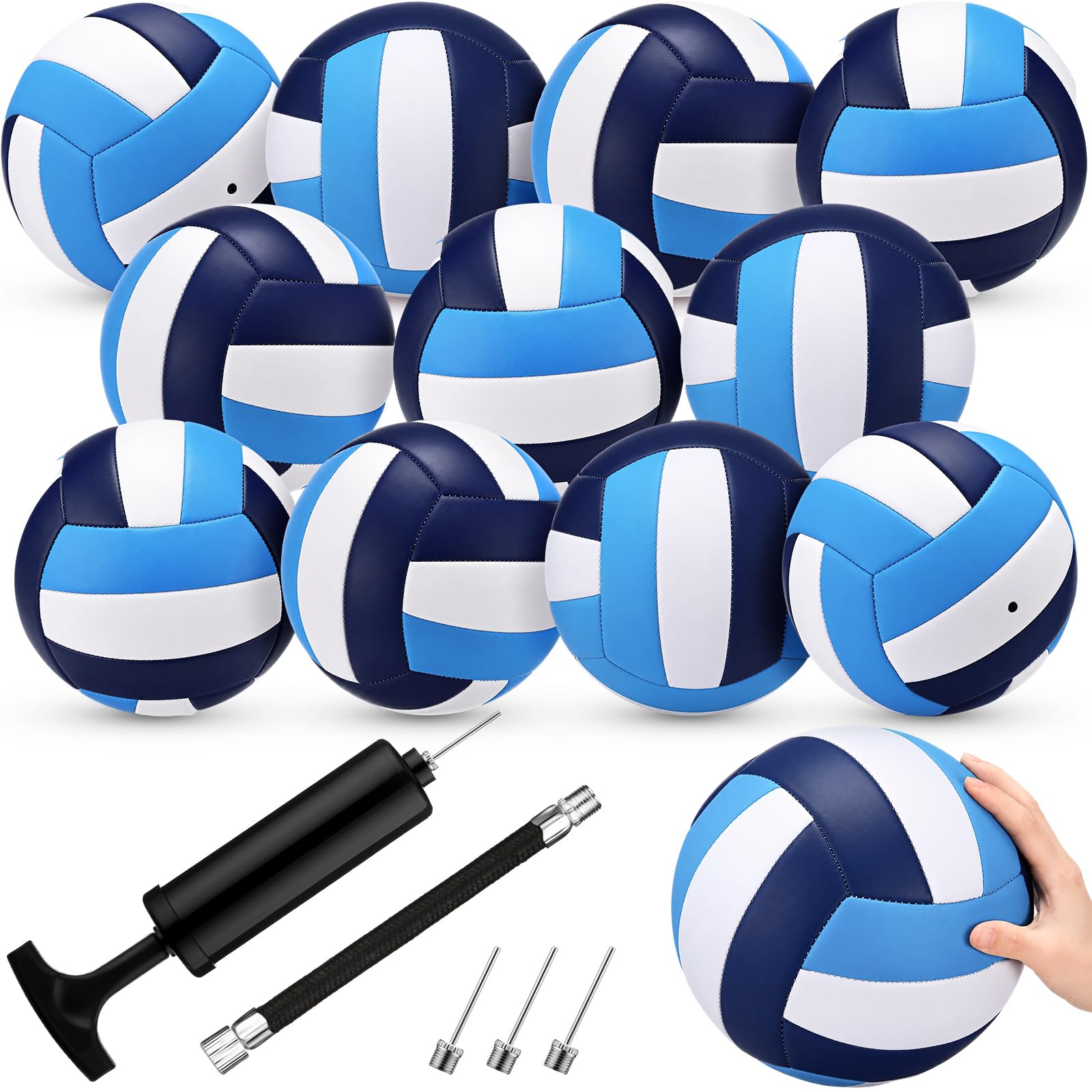 Vinsot Size 5 Recreational Volleyball with Air Pump