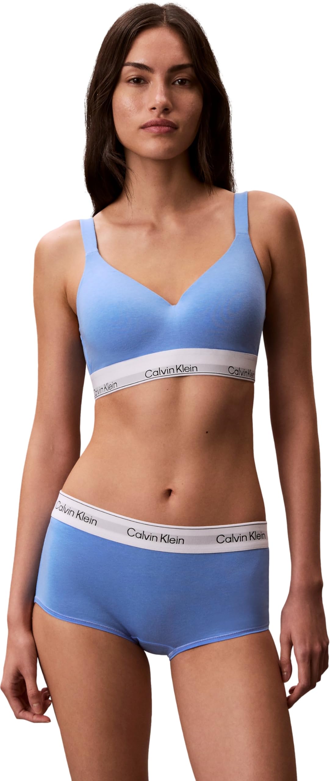 Calvin Klein Women's Lift Bralette LV00QF8500 Bralette, Blue (Blue Descent), S