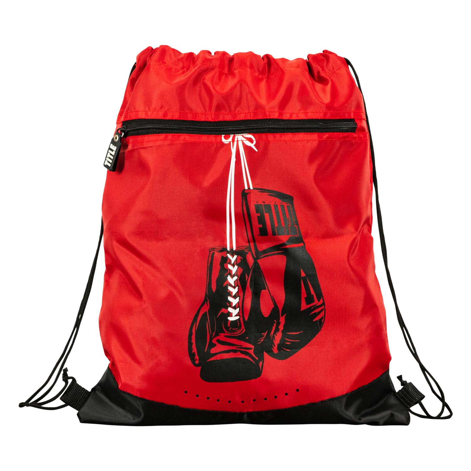 TITLE Boxing Bruiser Gym Sack (Red)