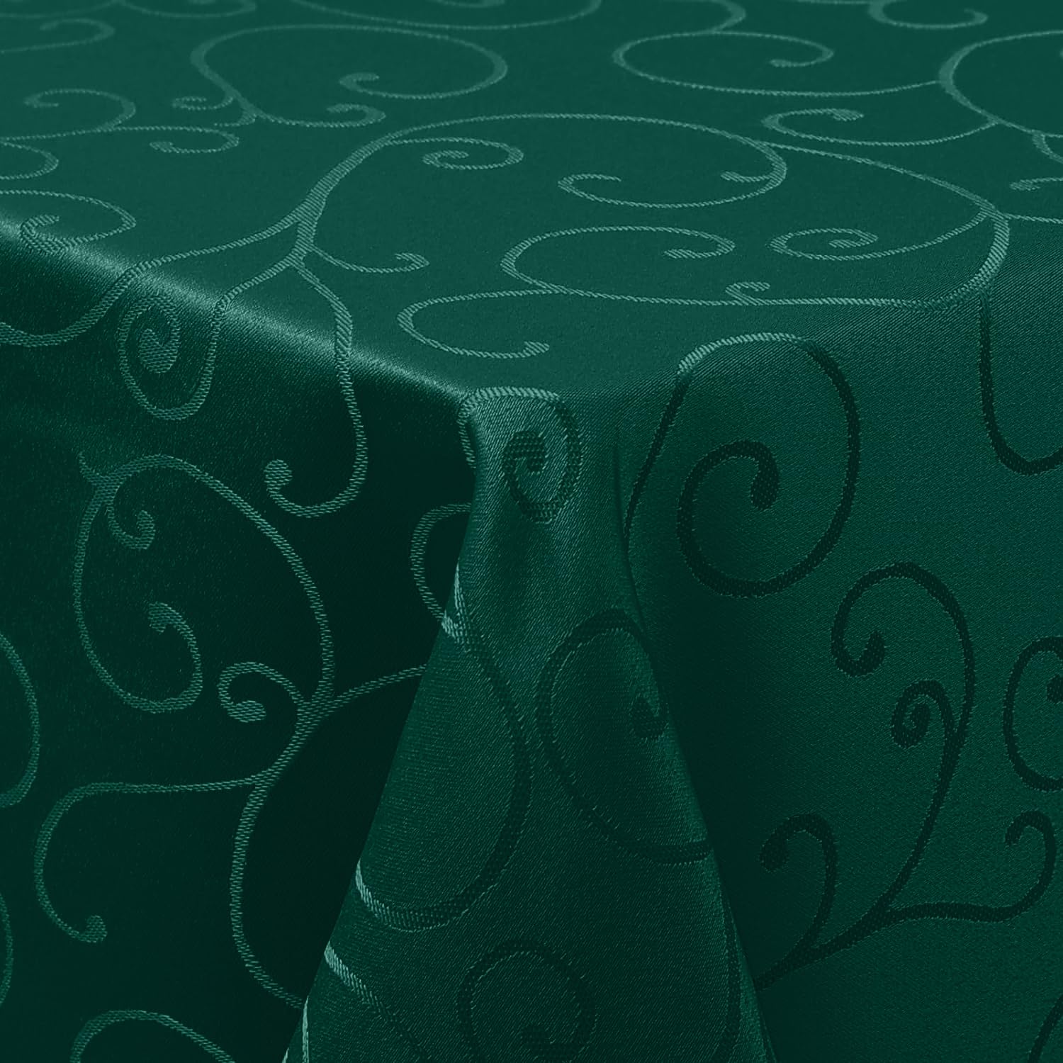 Homaxy Table Cloth Rectangular 140x240 cm, Washable Polyester Jacquard Tablecloth