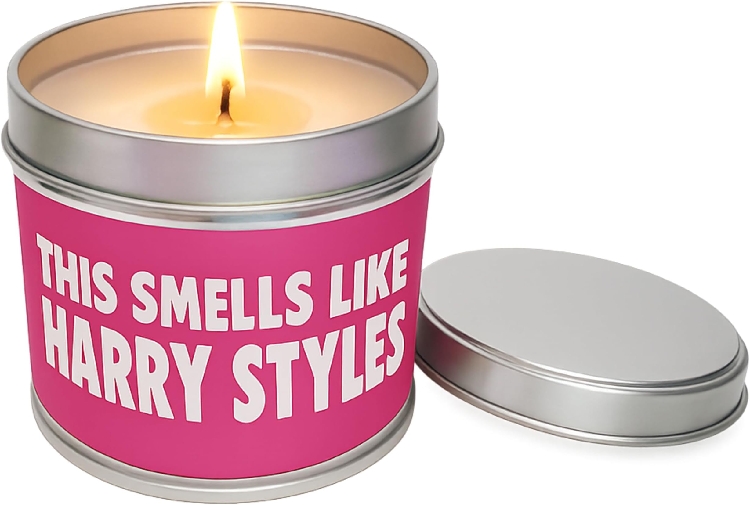 Wanky Candles Smells Like Harry Styles Funny Scented Tin Candle