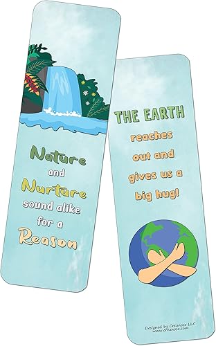 Miniatura 8 de Creanoso Marcadores Earth is Our Home (paquete de 30)  Marcadores de regalo premium para ratones de biblioteca  Rellenos de calcetines para niños,