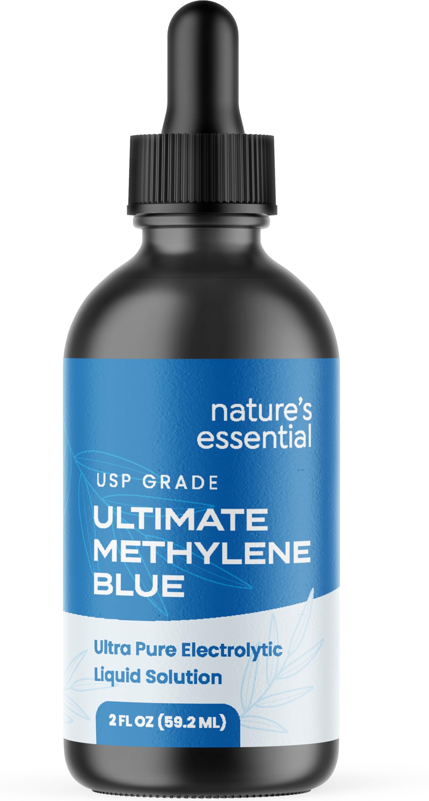 Pharmaceutical-Grade Methylene Blue 1% - 60mL USP-Grade, Third-Party Tested... E
