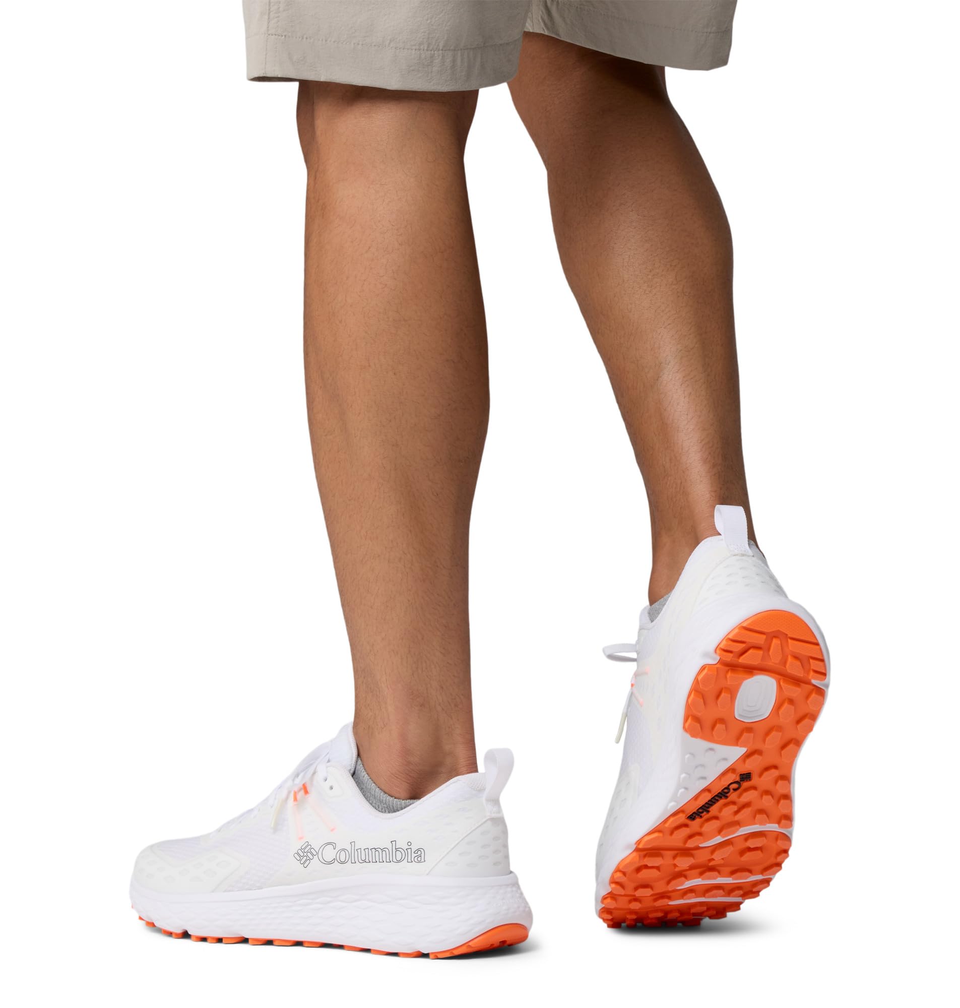 Columbia Konos TRS Męskie buty trekkingowe i turystyczne, niski stan, białe/blaze, 14