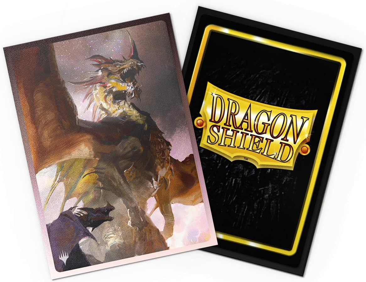 Dragon Shield | Matte Dual Art Sleeves | MTG Legendary Series | 100 CT - Smooth & Tough Premium TCG Sleeves | Compatible with Pokemon, One Piece & Magic the Gathering | The Ur-Dragon