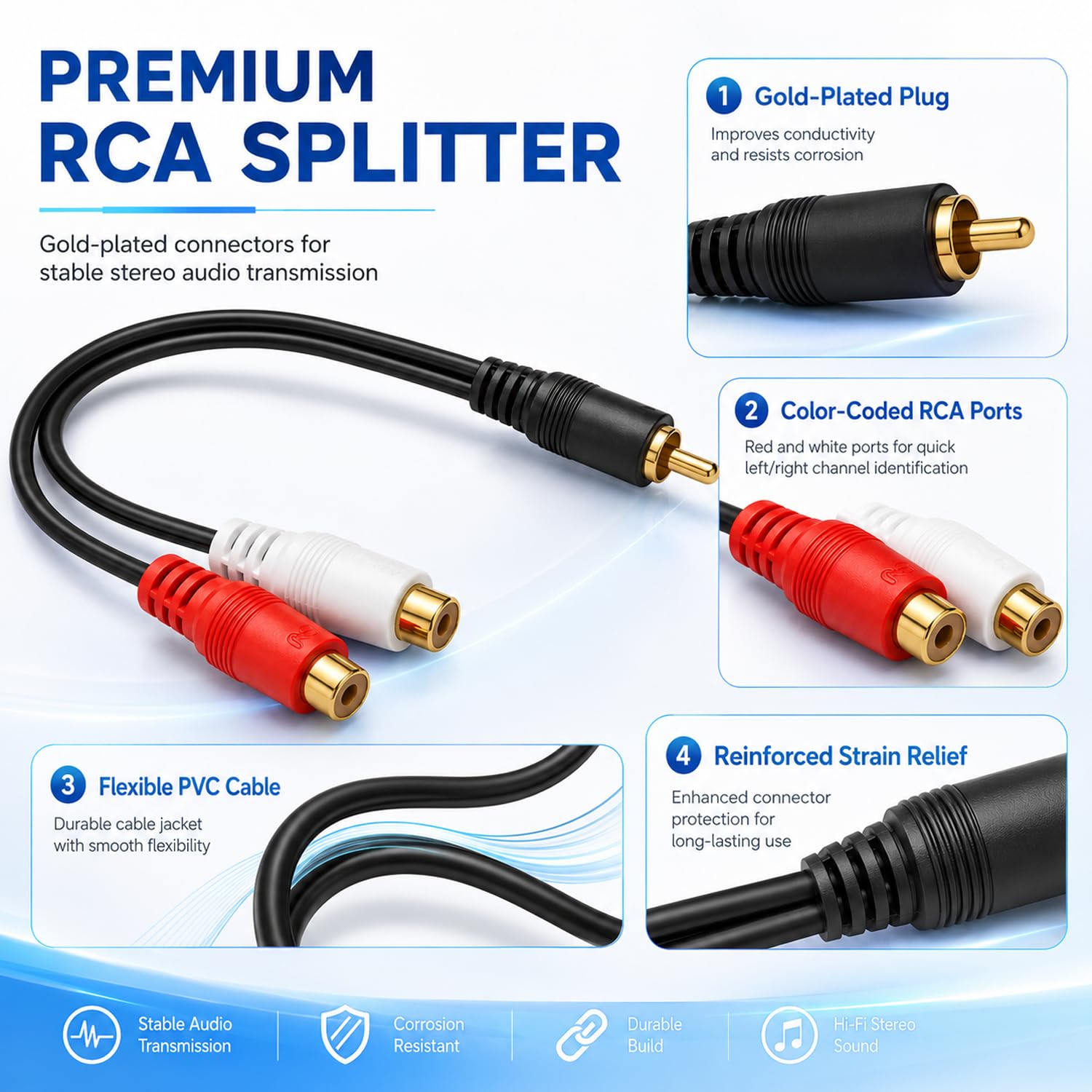 Carphone Warehouse RCA Cables DFDS-28