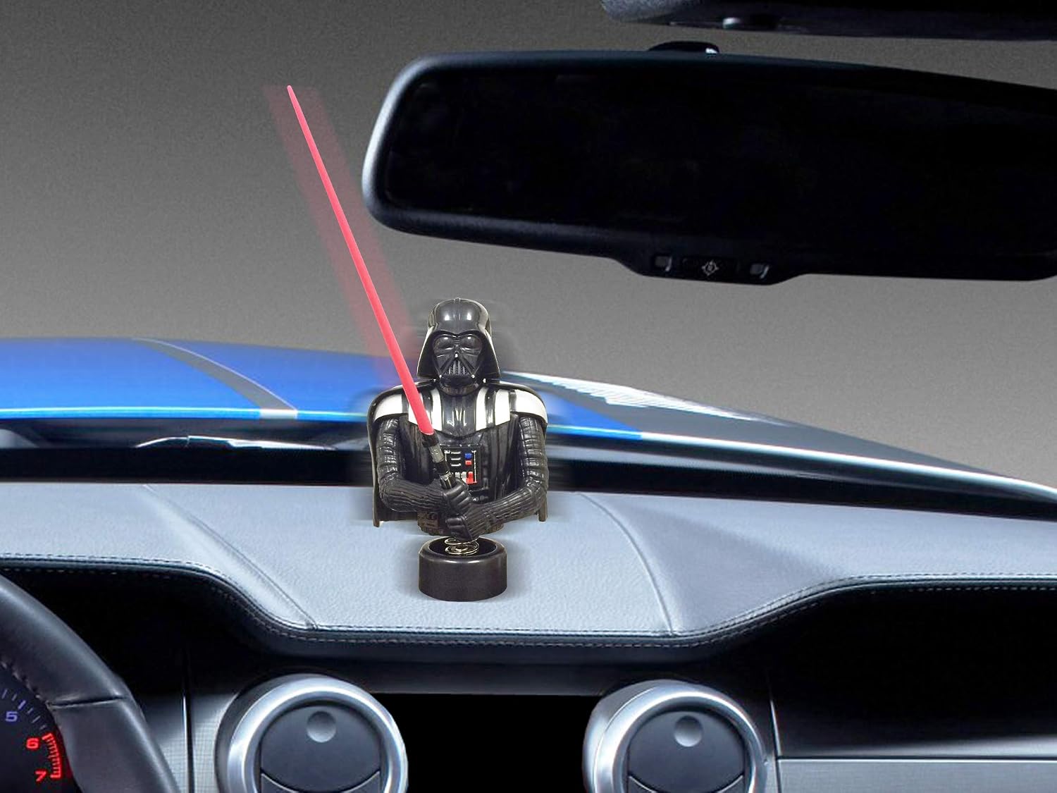 CHROMA 48028 Black Darth Vader Dashboard Auto Ornament