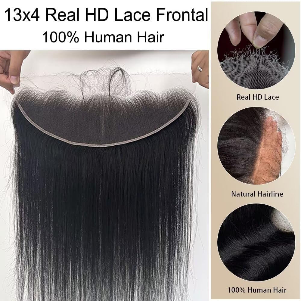 Amazon.com : KRN 13x4 HD Lace Frontal, 0.10mm Skinlike Ultra  display picture 2