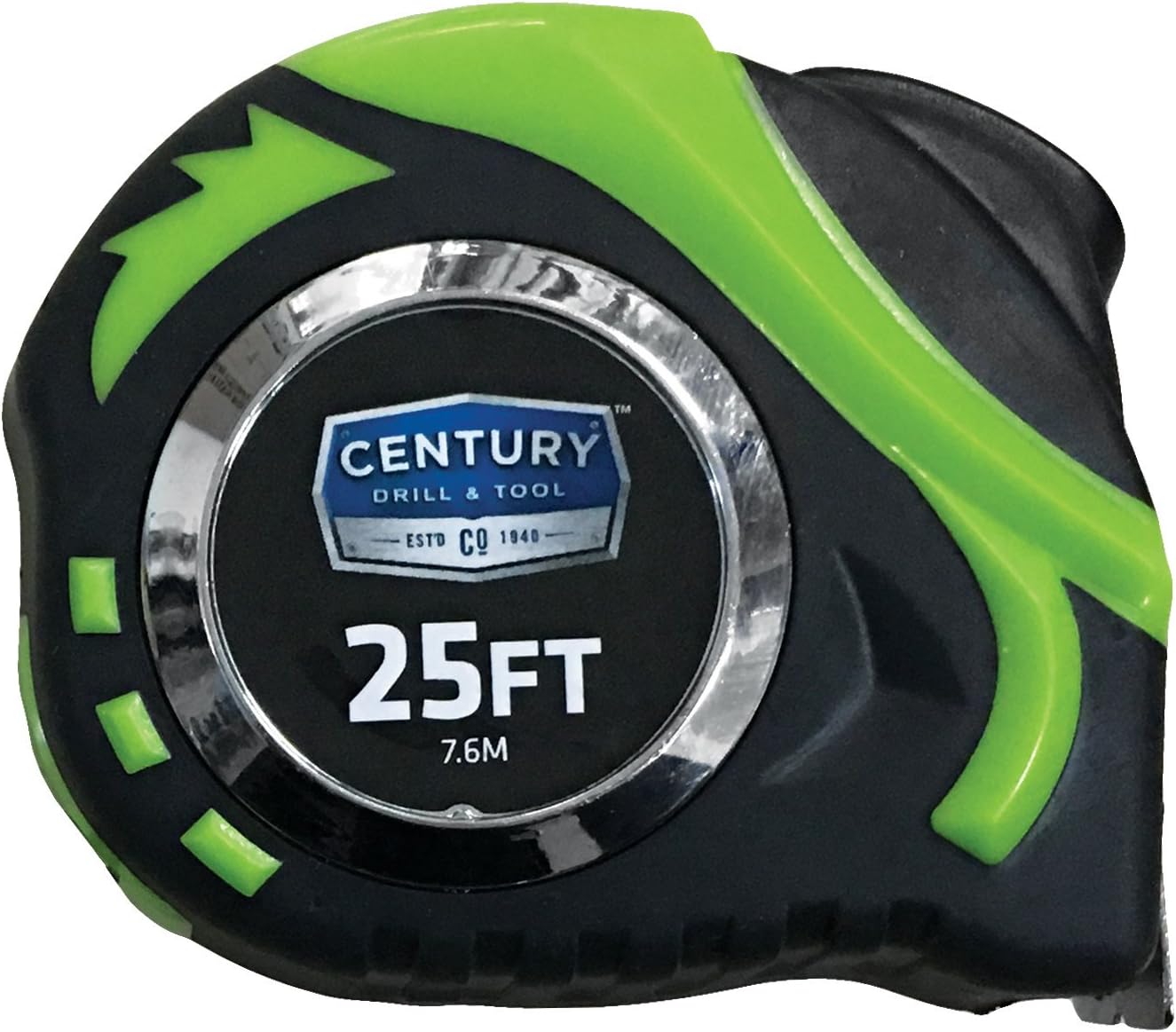 Century Drill & Tool 72816 High Visibility Tape Measure, 12-Foot