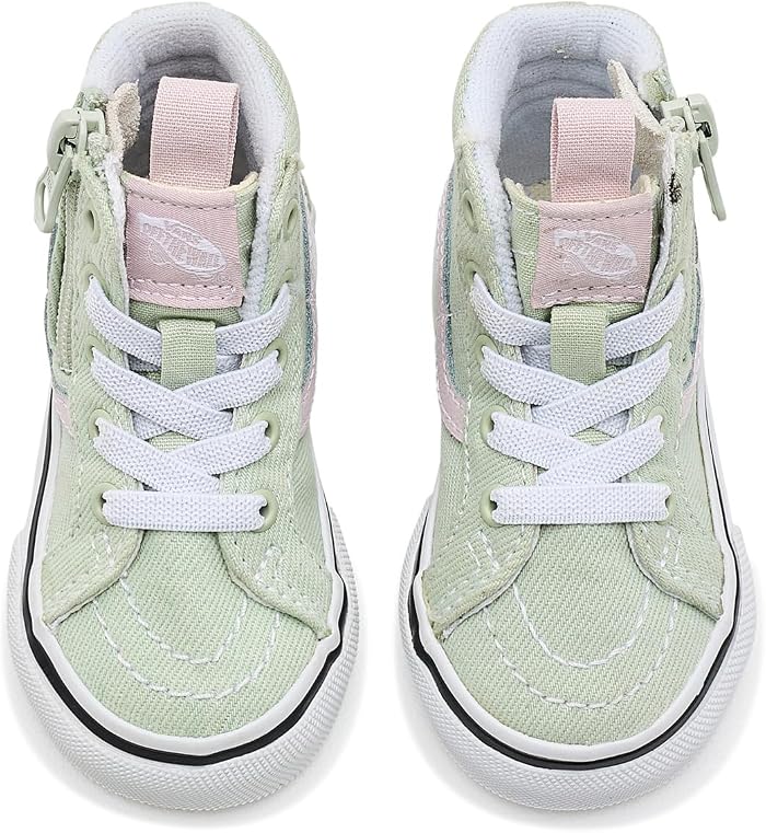 Обувь Vans Sk8-hi® Reissue Side Zip (Toddler/Little Kid) — фото 6