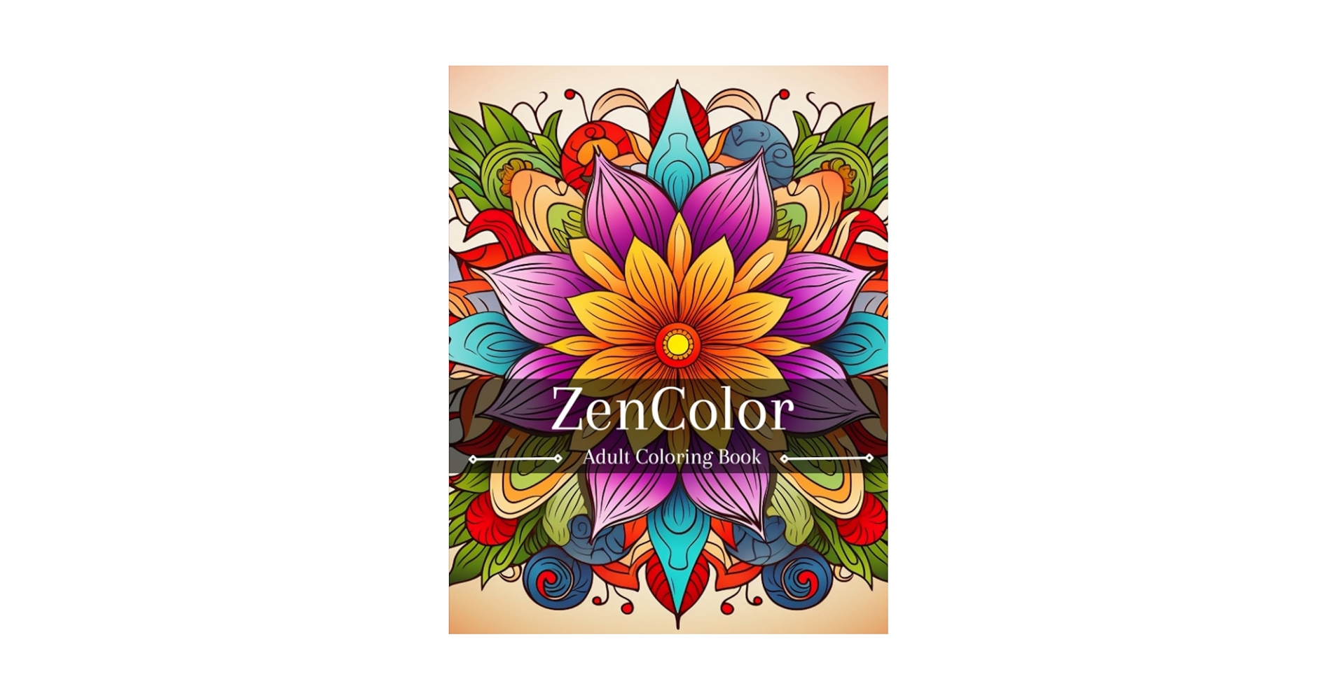 Amazon.com: ZenColor Coloring Book for Adults: An Adult