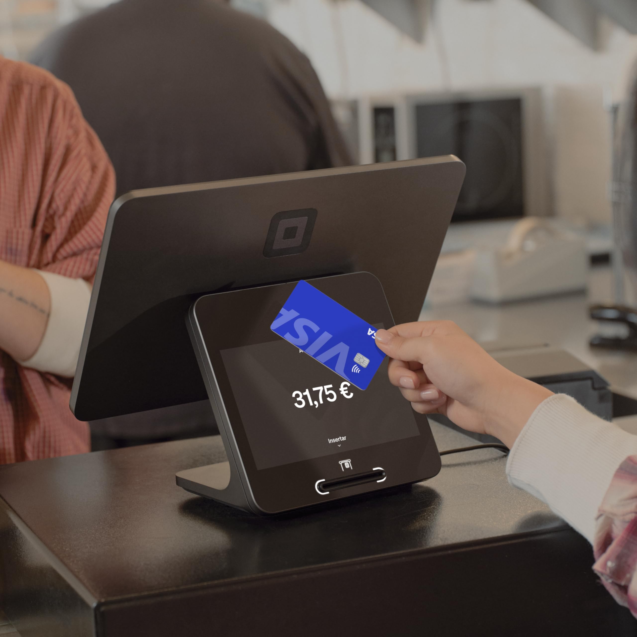 Square Register (Versión ES) 2ª generación | TPV táctil Todo en uno con datáfono Integrado, Software de Caja y pagos en un Solo Dispositivo