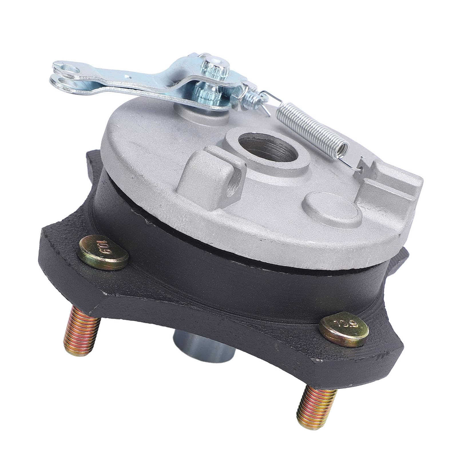 tamburo freno sinistro, lega ad alta resistenza, asse da 17 mm, bulloni 4xM10, per 110cc, 125cc, 150cc ATV, Go Kart, UTV, quad, parte di ricambio con coperchio frizione