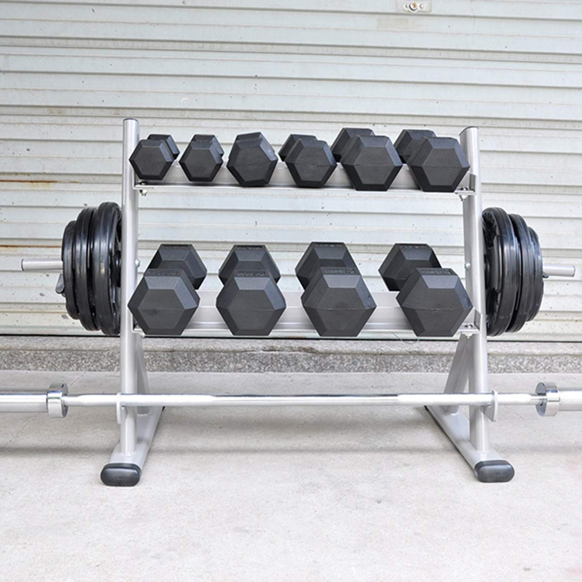 Amazon | ダンベルウェイトストレージツリー、家やジムの筋力