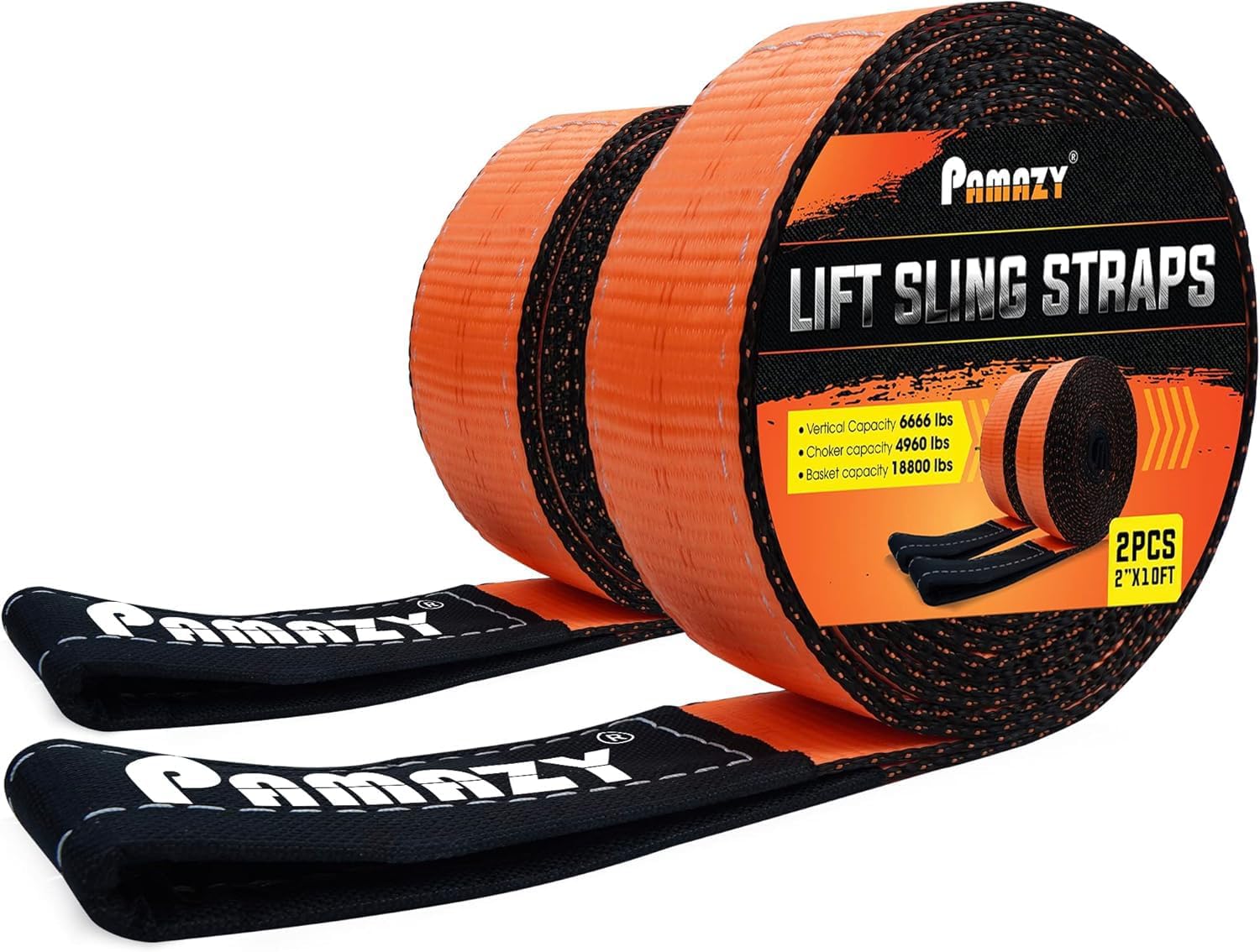 2”x10FT Lift Sling Straps