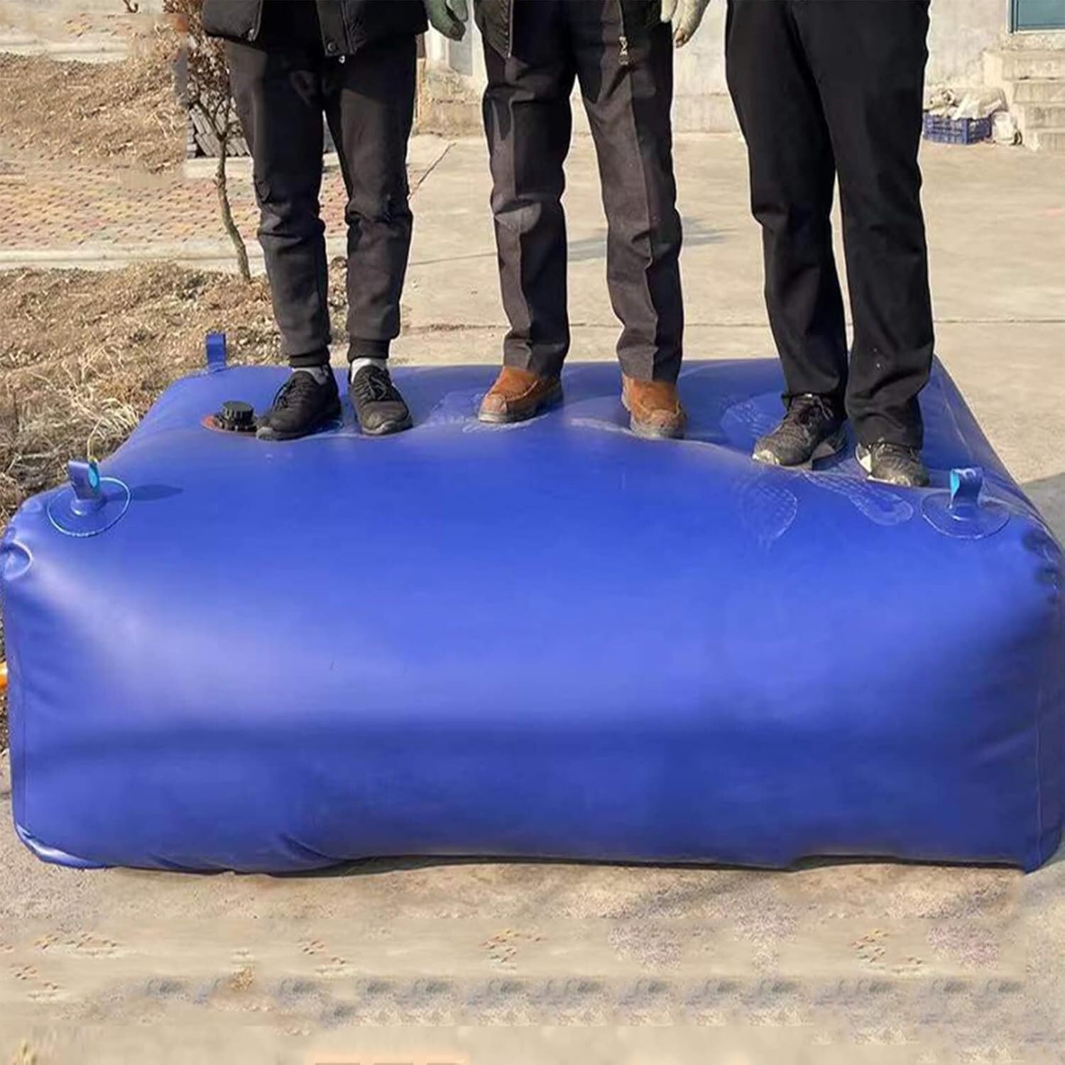 Borsa for la conservazione 'Acqua, Serbatoio di stoccaggio di liquidi Portatile, Serbatoio di stoccaggio 'Acqua di Emergenza for Campeggio all'aperto 1x0,7x0,35 M