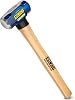 Estwing 2.5 lb hard face thread hammer for demolition/stake driving 50-55 HRC 16 inch hickory handle ergonomic grip Durable structure