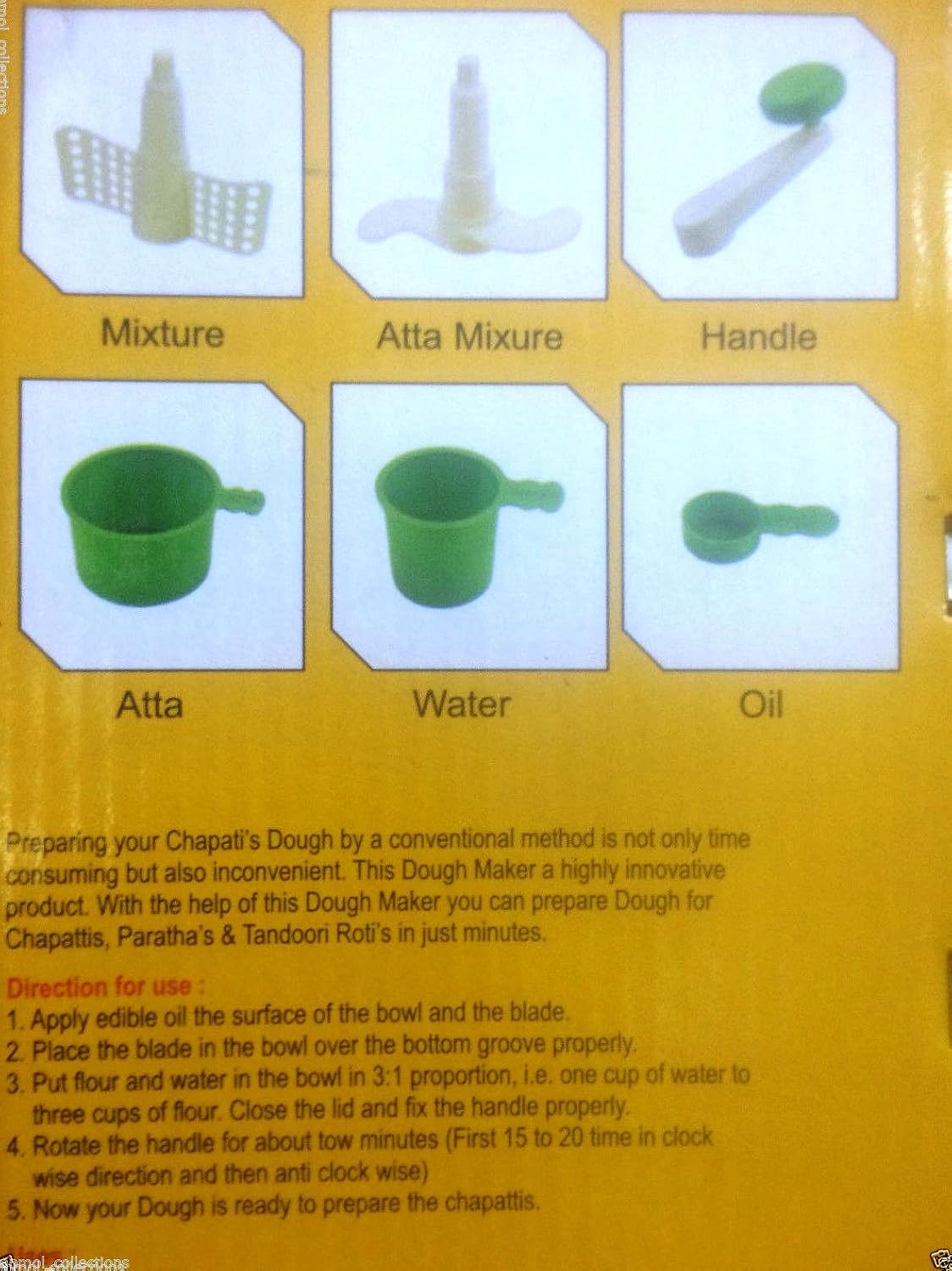 SAGAR DOUGH MAKER/ATTA MAKER CUM CHURNER FOR SHAKER ,MIXTURE