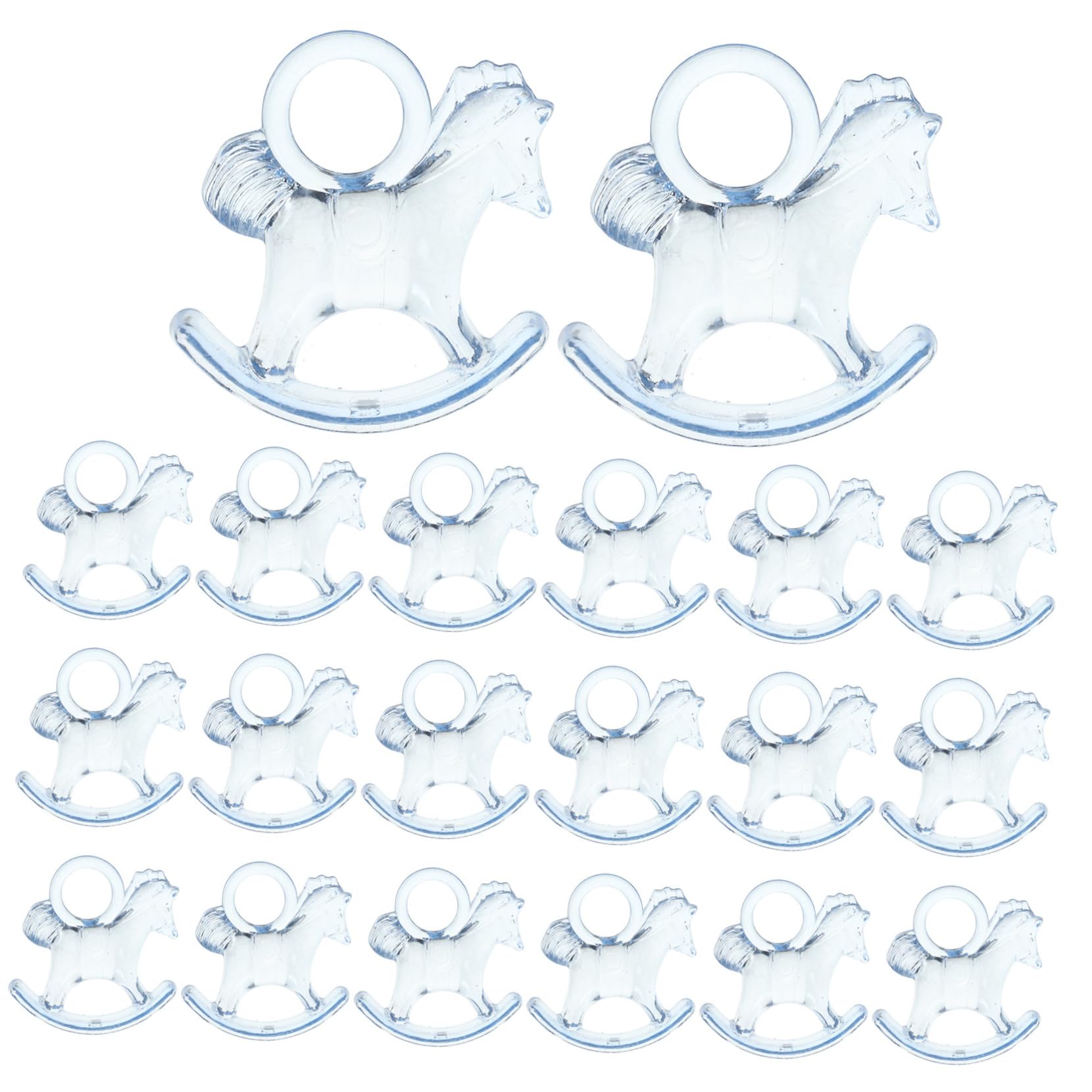 TOYANDONA 240stücke Teiliges Shower Deko Mit Wackel-pferdchen Für Jungen Und Mädchen Für Festliche Anlässe Taufen Und Babypartys Zaubert Eleganz Und Charme Jede Feier