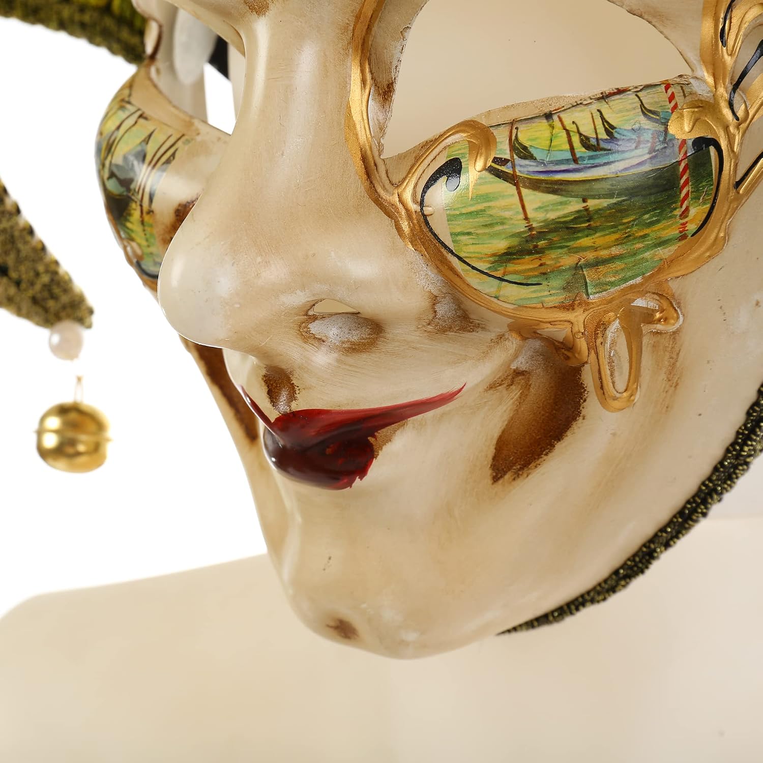 Masquerade Venetian Jester Mask Music Carnival Wall Decorative Art Collection Mask