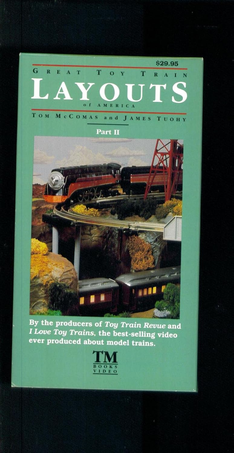 GREAT TOY TRAIN LAYOUTS OF AMERICA. TUOHY. PART II
