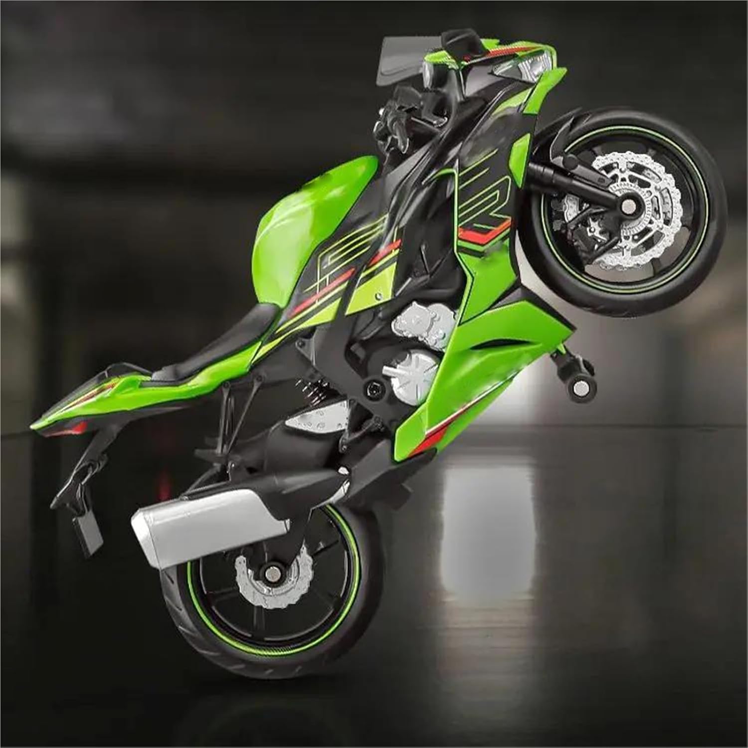Collection Motorcycle Toy Diecast Model for Super for Sport Collection Gift 1/12 for for Ninja ZX-6R 2023(Gray)
