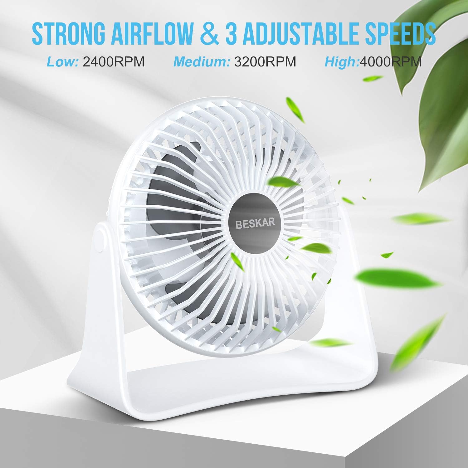 Get Discount Offer BESKAR 10000mAh Rechargeable Battery Operated Small Table Fan, 6-Inch Personal Quiet Fan with 36Hrs Long Working Time, 3 Speeds & Strong Airflow, Mini USB Desk Fan for Office Bedroom Home Get Discount Offer BESKAR 10000mAh Rechargeable Battery Operated Small Table Fan, 6-Inch Personal Quiet Fan with 36Hrs Long Working Time, 3 Speeds & Strong Airflow, Mini USB Desk Fan for Office Bedroom Home