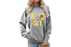 Women's Paw Print Pullover: A Symbol of Love and Comfort