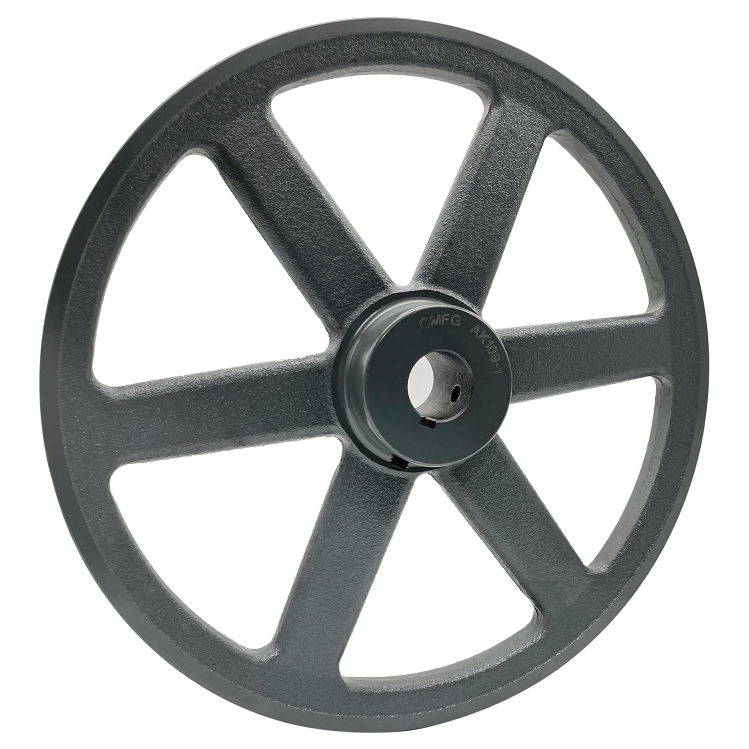 AK109-1,AK109X1 v Belt Pulley,10.75 inch OD, 1 Inch Bore,Cast Iron Material, AK Single Groove Mechanical v-Belt Pulleys for "4L" or "A" or "3L" Belts