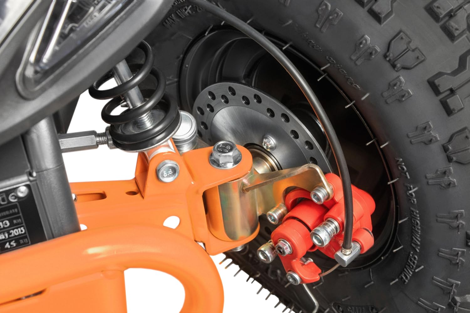 Python Sport X-Tire 49cc Mini Kinderquad 6 Zoll 2-Takt Automatik Quad Drossel Easy Starter (Grün)