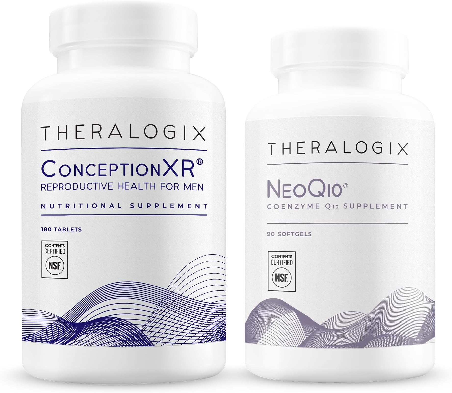 Theralogix ConceptionXR Reproductive Health Formula + NeoQ10 Bundle, 270 Count (Pack of 2)