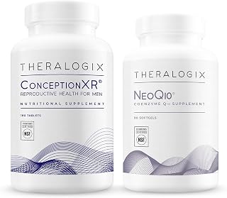 Theralogix ConceptionXR Reproductive Health + NeoQ10, 270-Count (Pack of 2) | Bundles two of our most popular male fertility supplements to optimize sperm health.*