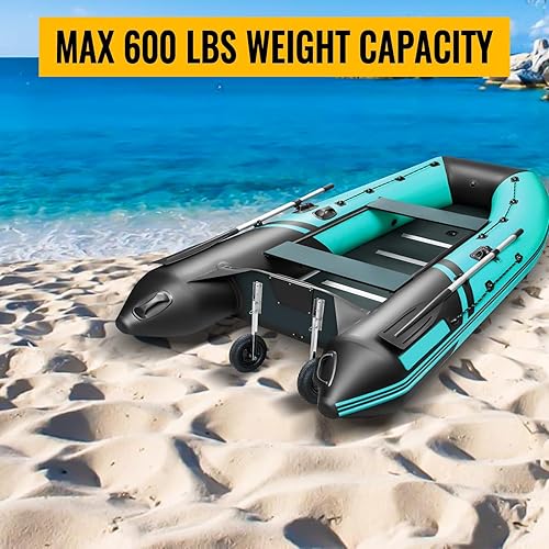 Miniatura 5 de Migoda Ruedas de Lanzamiento de Barco Premium, Rueda de Lanzamiento de Popa de Barco de 12", Ruedas de Barco Jon para Barcos Inflables y de