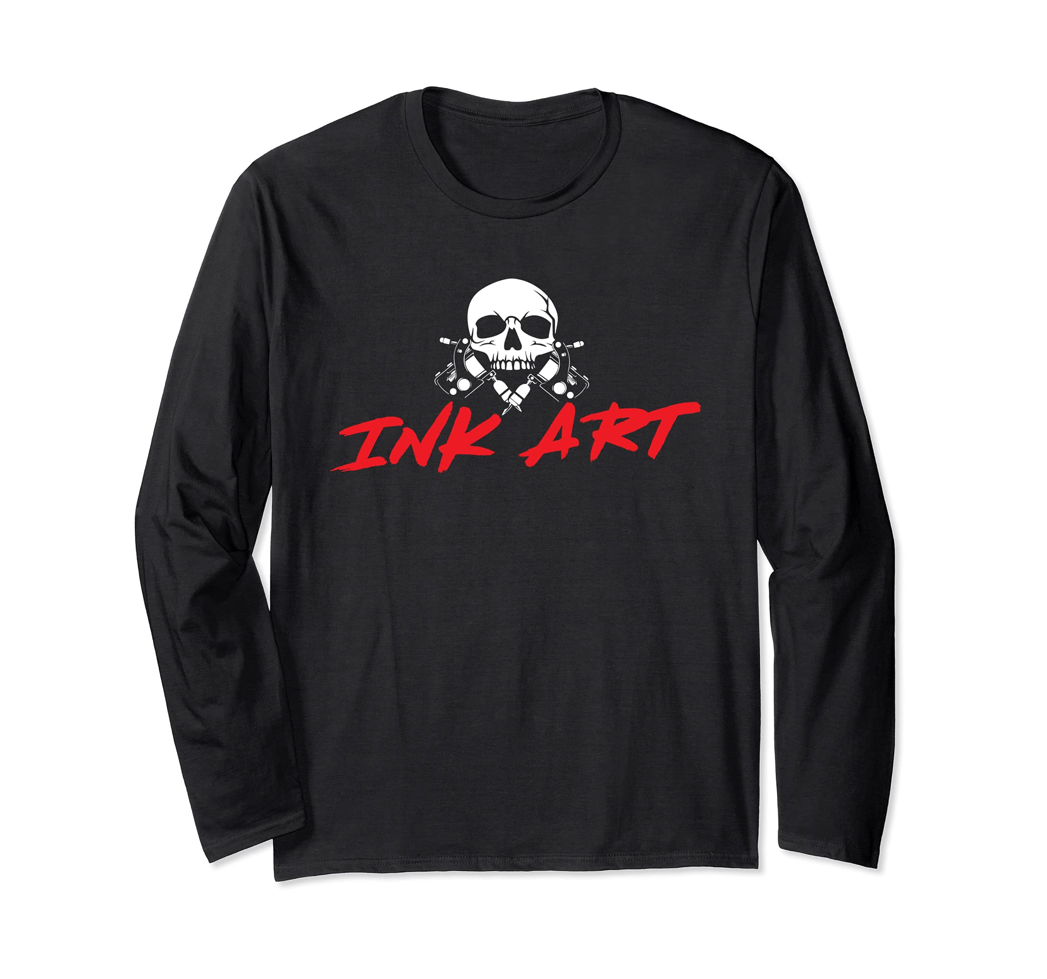 Coil Tattoo Machine Ink Art Tattoo Artist Long Sleeve T-Shirt