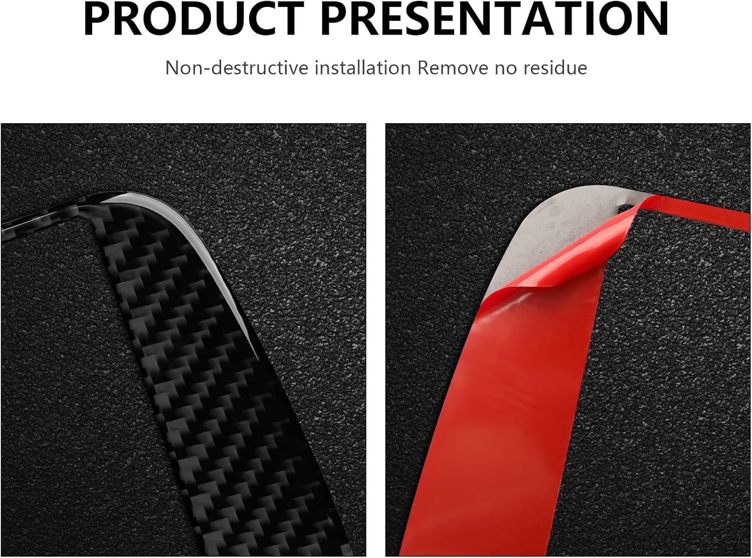 Car Multimedia Control Panel Decals for Audi A4 A5 S4 S5 2009-2016 Accessories Carbon Fiber Interior Interior Stickers, 6.5inch Multimedia Control, 6.5inch image 5 of 9 B0BZ7Y1968