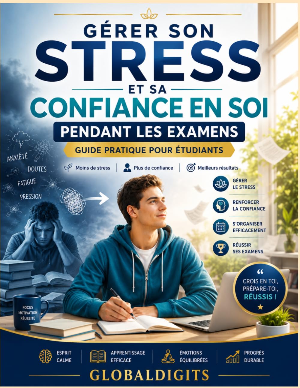Gérer son stress et sa confiance en soi pendant les examens: Guide pratique pour étudiants