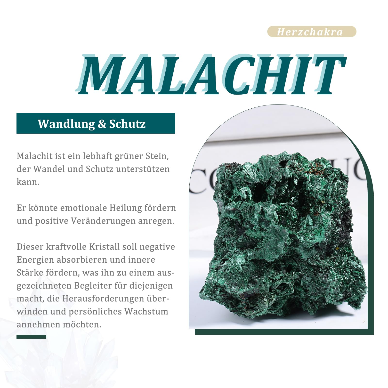 Nupuyai Natürlicher Malachit Stein Rohstein Groß Unregelmäßig Kristall Druse Cluster Mineralien Stein Naturstück Reiki Heilstein Feng Shui Dekoration für Haus und Büro, 401-500g