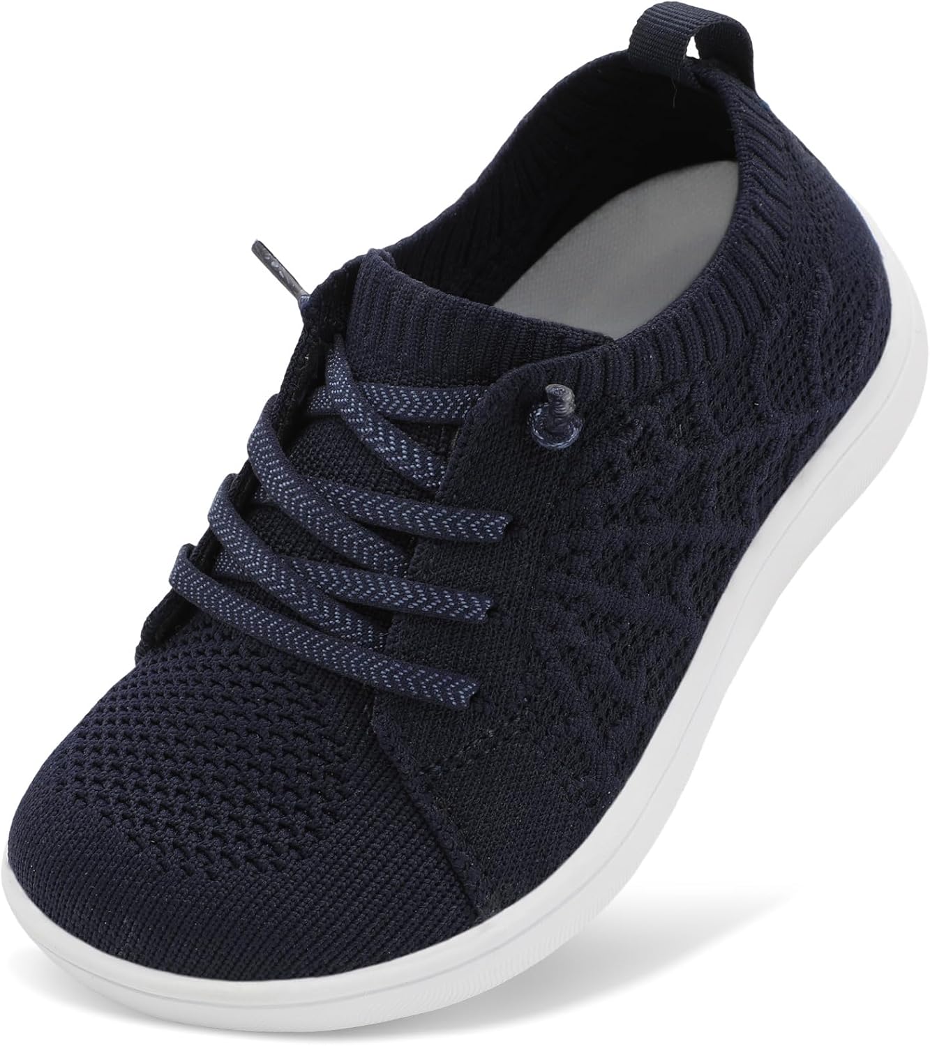 JOINFREE Toddler Shoes Girls Boys Wide Barefoot Shoes Minimalist Walking Sneakers Zero Drop Slip on Tennis Shoe Breathable Naturally Flexible