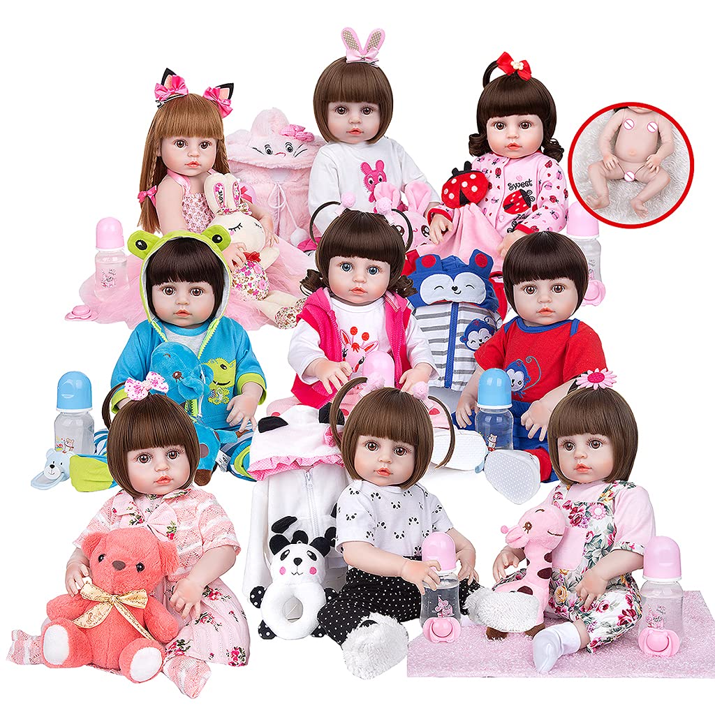 リボーンドール Amazon.co.jp: 19インチの幼児女の子人形用リアルなリボーンズ