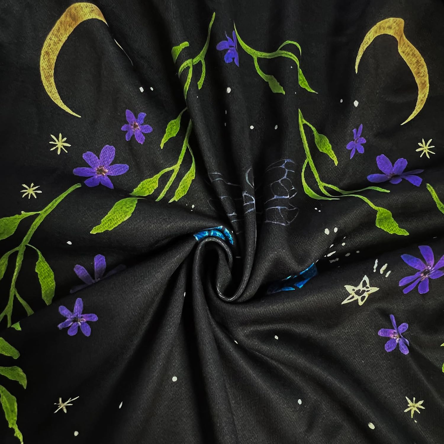 Women Long Cardigans Lightweight Mystical Gothic Open-Front Cardigan Sweater Casual Fall Outfits Hooded Coat - Image 7