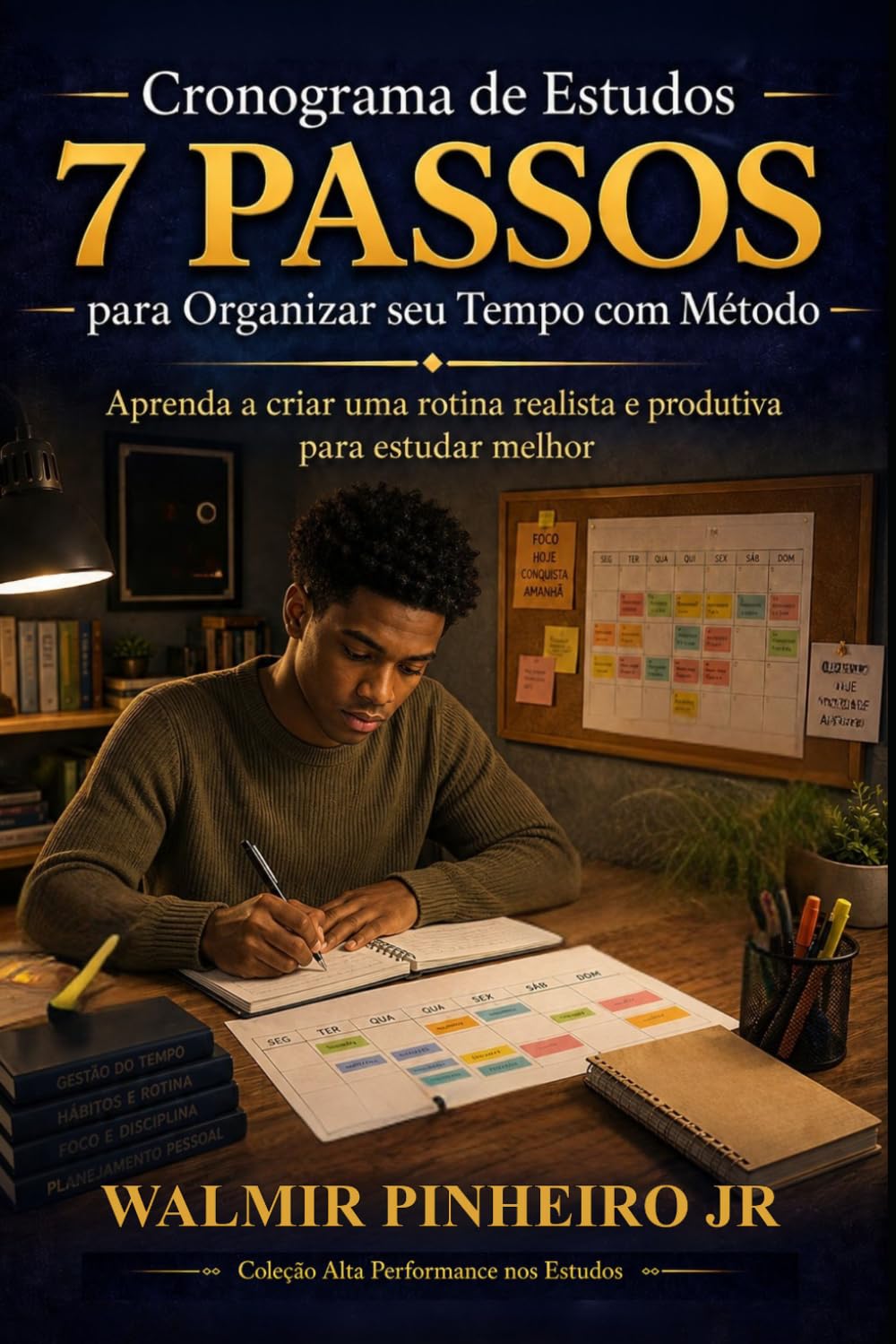 Cronograma de Estudos: 7 Passos para Organizar seu Tempo com Método: Aprenda a criar uma rotina realista e produtiva para estudar melhor (Coleção Alta Performance nos Estudos)