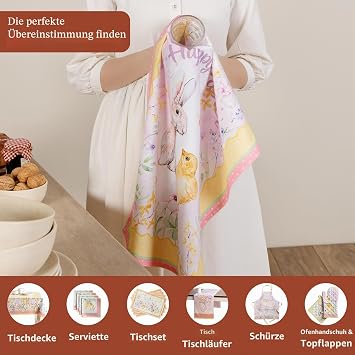 Maison d'Hermine Kitchen Towel 100% Cotton (50 cm x 70 cm Set of 3)
