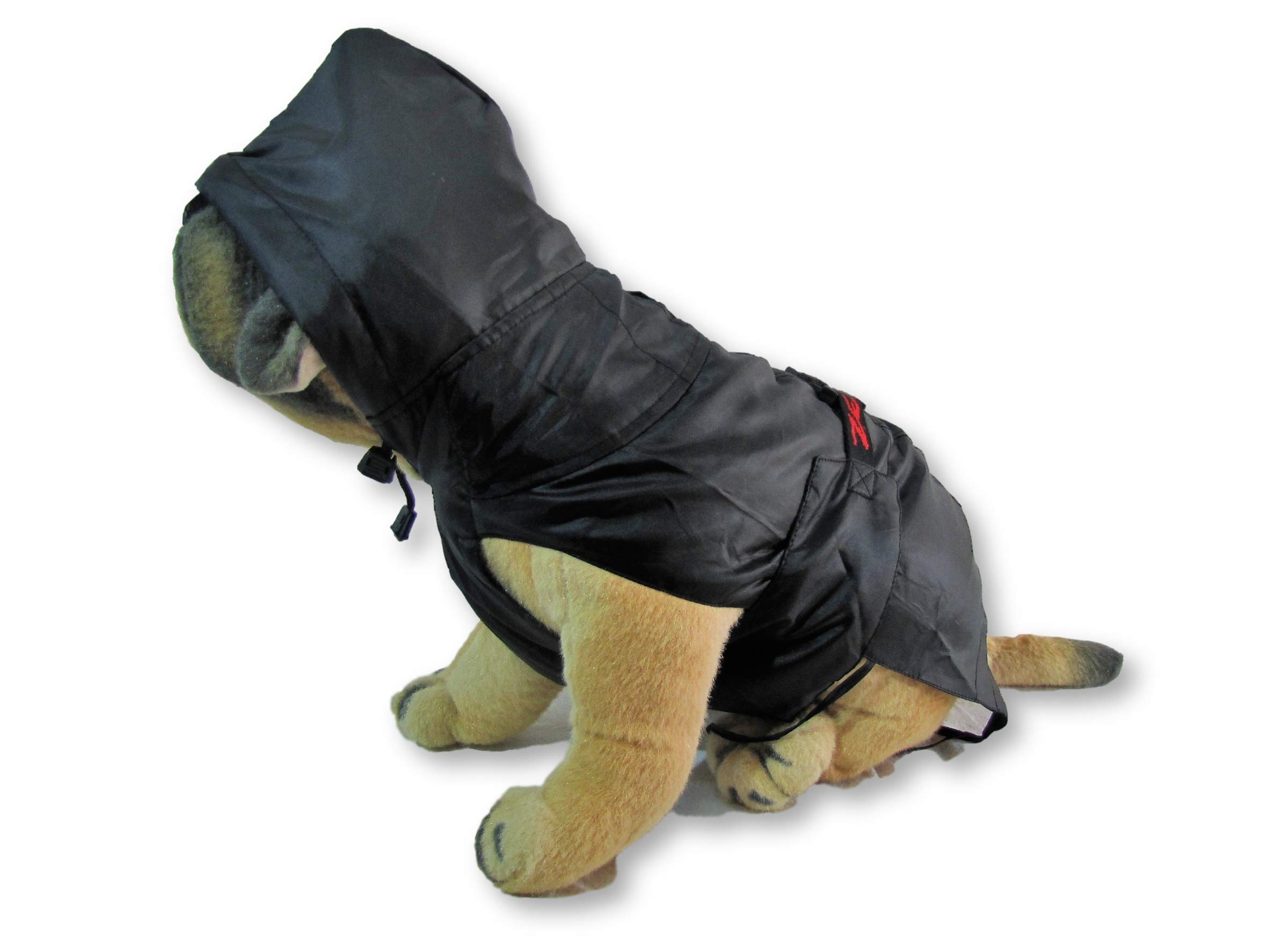 Oz International Double Layered Dog Raincoat for Puppy Small Medium Large Dogs | Dog Rain Jacket with Hood | Dog Rain Poncho | 100% Taffeta Polyester | Water Proof and Fully Adjustable (B07ZZD13TN) Amazon Price History, Amazon Price Tracker