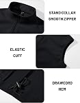 MAGCOMSEN Men's Fleece Vests Zip Up Sleeveless Vest with Pockets Winter Warm Outerwear Jacket for Hiking Golf