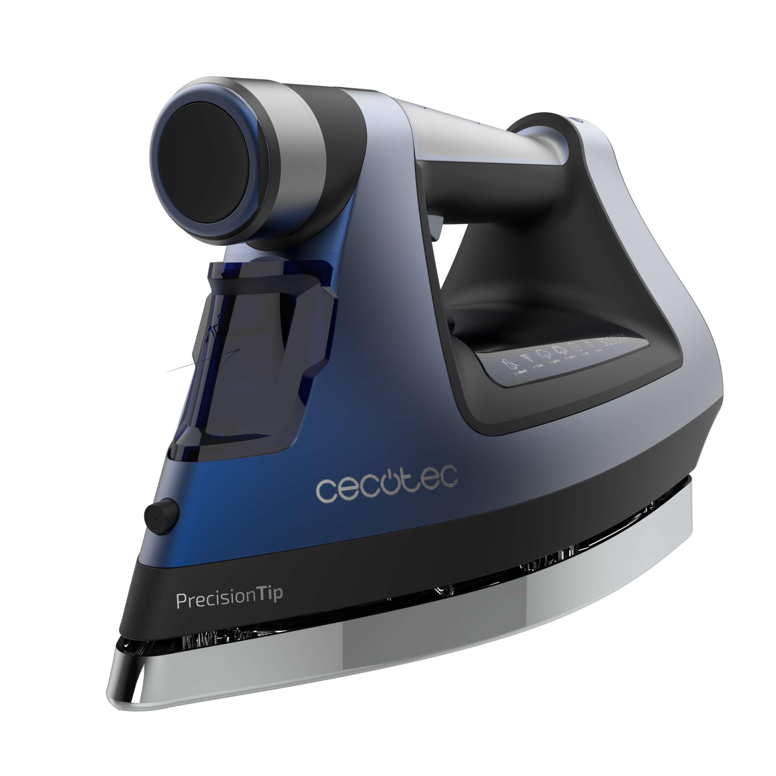 Cecotec Ferro Da Stiro a Vapore IronHero 3000 Sauna i-Pump. 3000 W. Thermoblock. Doppio Riscaldatore. Pompa Integrata. Suola Turbo Slide. Cyclo Clean. Antigoccia. 5 Programmi.